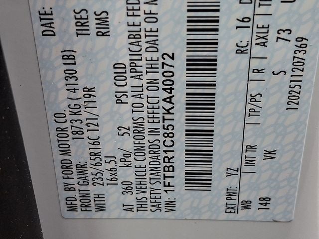 2026 Ford Transit Commercial Cargo Van