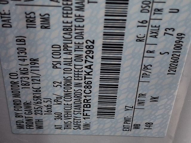 2026 Ford Transit Commercial Cargo Van