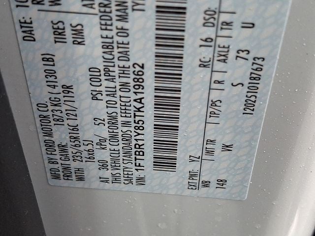 2026 Ford Transit Commercial Cargo Van