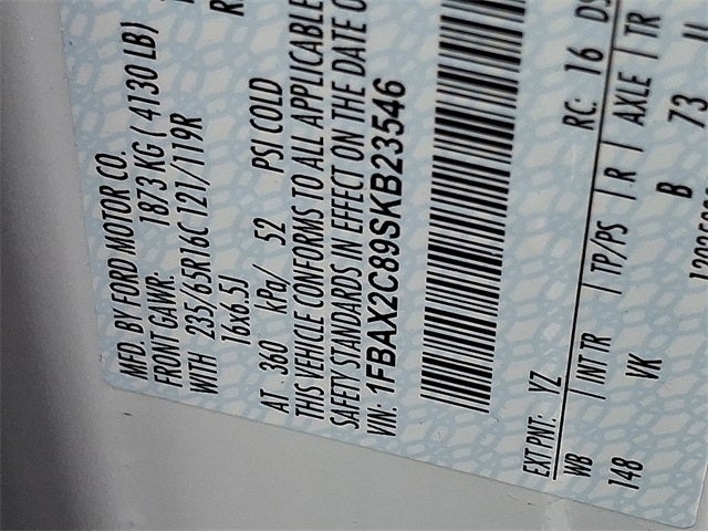 2025 Ford Transit-350 XL