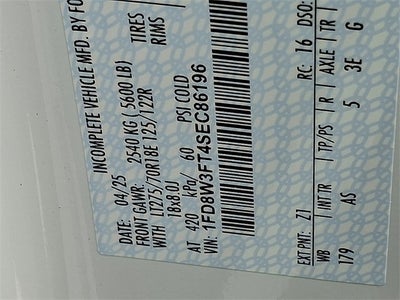 2025 Ford F-350SD XL Utility Body Work Truck