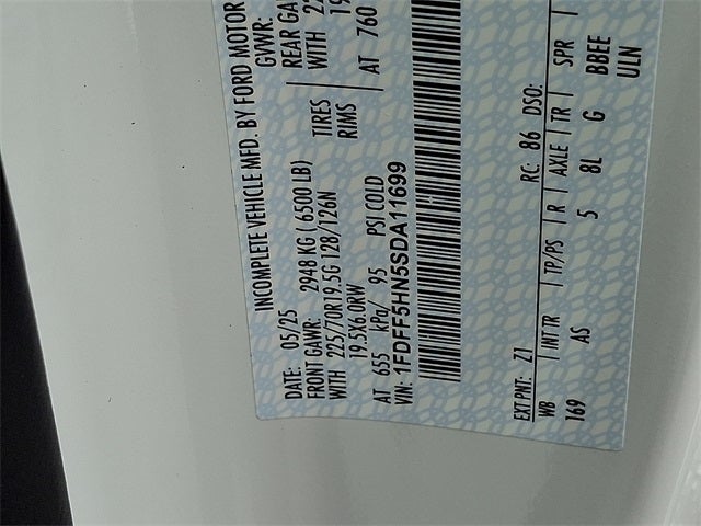 2025 Ford F-550SD XL Utility Body Work Truck DRW