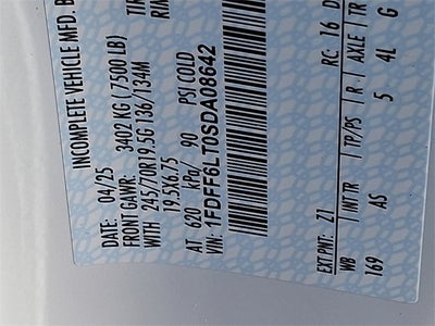 2025 Ford F-600SD XL Mason Dump Truck