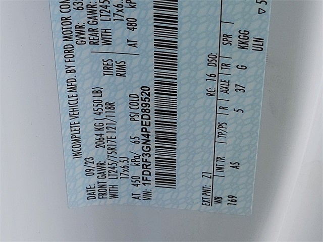 2023 Ford F-350SD XL Landscape Dump Truck 169 WB