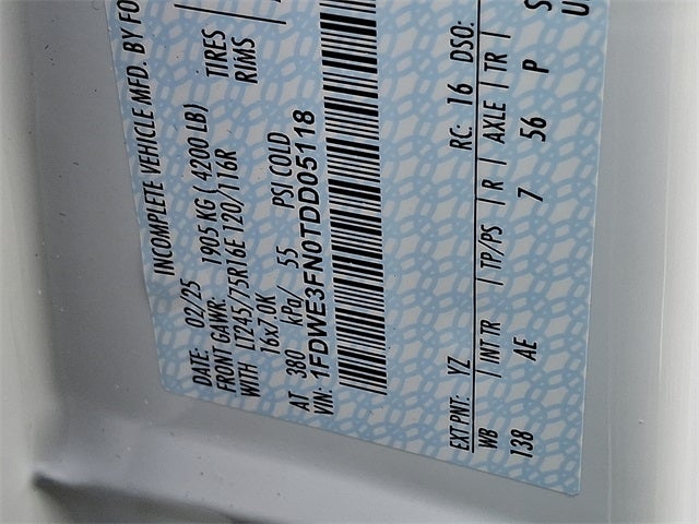 2026 Ford E-350SD Enclosed Utility Body Cutaway