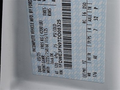 2026 Ford E-350SD Base Cutaway Box Van