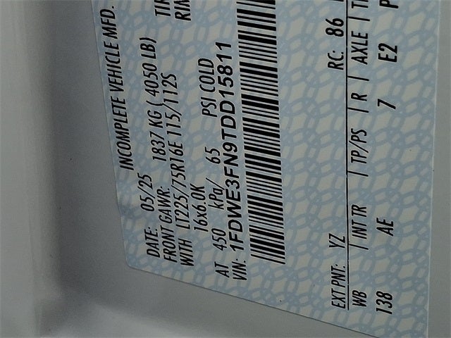 2026 Ford E-350SD Enclosed Utility Body Work Van Cutaway