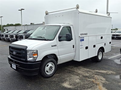 2026 Ford E-350SD Enclosed Utility Body Work Van Cutaway