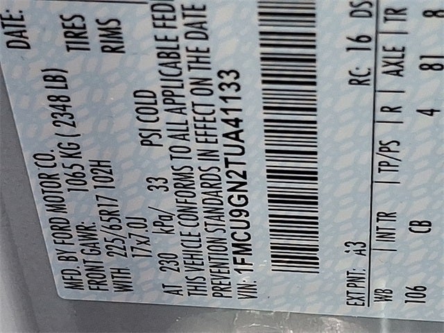 2026 Ford Escape Active