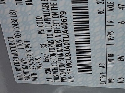 2026 Ford Escape Platinum