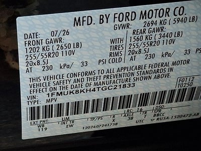 2026 Ford Explorer ST-Line