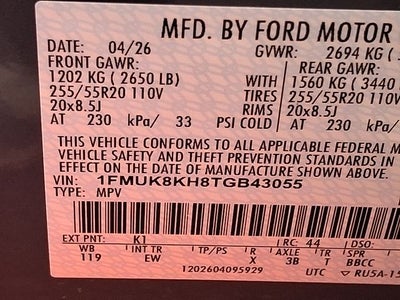 2026 Ford Explorer ST-Line