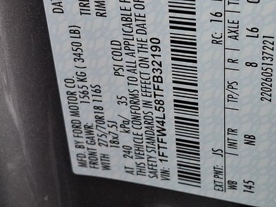 2026 Ford F-150 Tremor