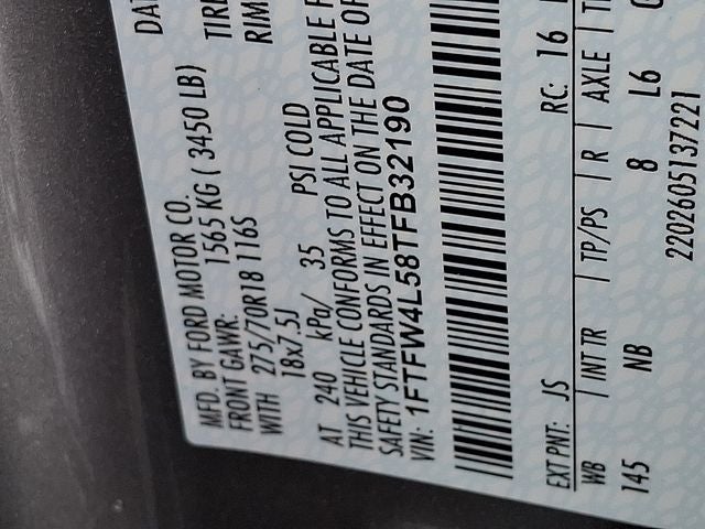 2026 Ford F-150 Tremor