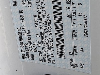 2025 Ford F-150 Tremor