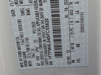 2025 Ford F-150 Tremor