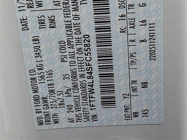 2025 Ford F-150 Tremor