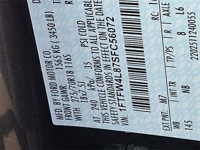 2025 Ford F-150 Tremor