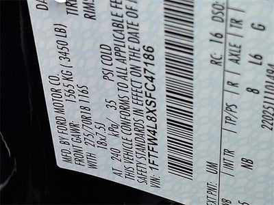 2025 Ford F-150 Tremor