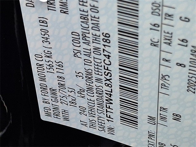 2025 Ford F-150 Tremor