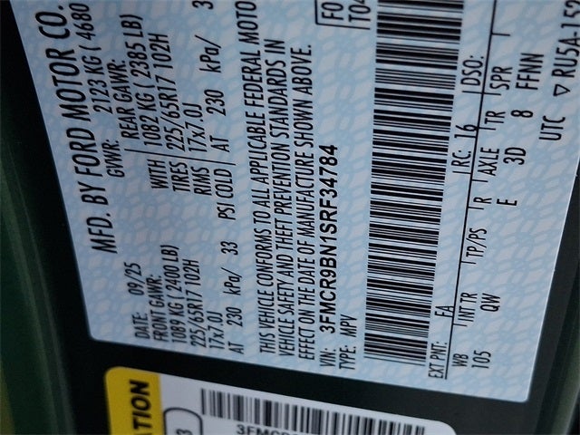 2025 Ford Bronco Sport Big Bend