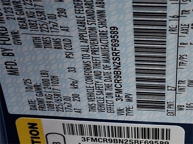 2025 Ford Bronco Sport Big Bend