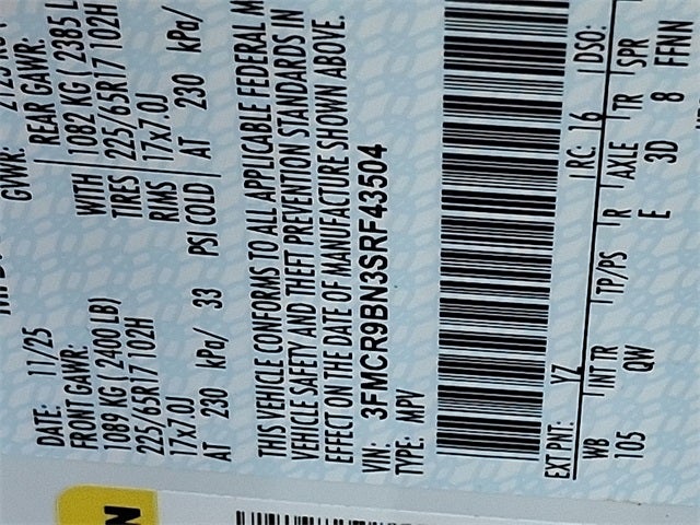 2025 Ford Bronco Sport Big Bend