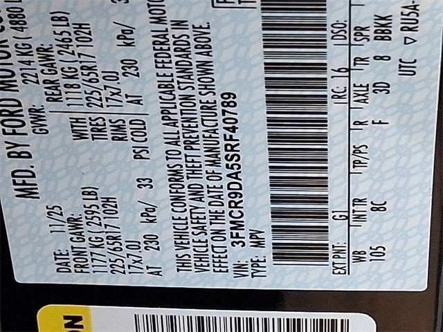 2025 Ford Bronco Sport Badlands