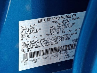 2025 Ford Mustang Mach-E Premium