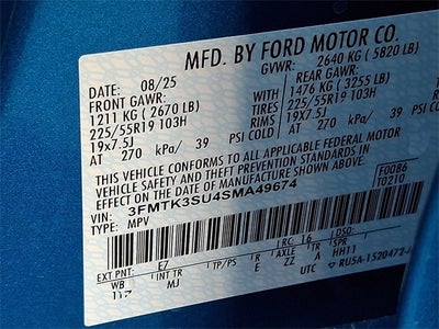 2025 Ford Mustang Mach-E Premium