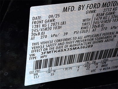 2025 Ford Mustang Mach-E GT