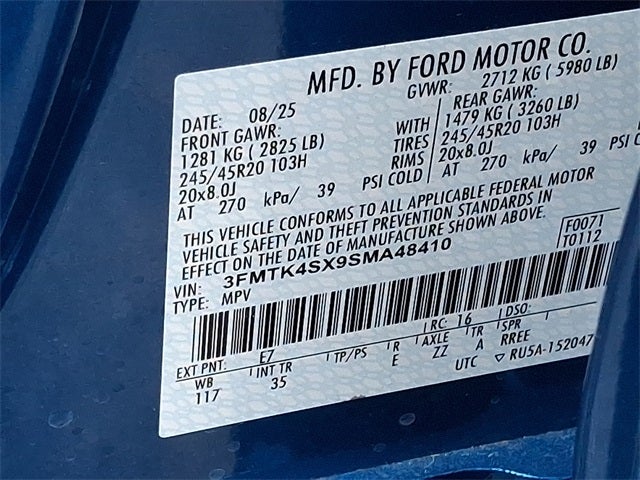 2025 Ford Mustang Mach-E GT