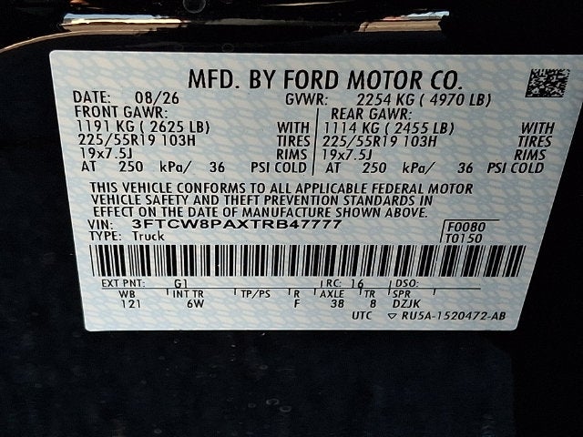 2026 Ford Maverick Lobo High