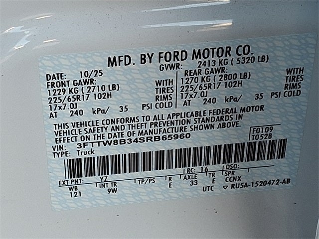 2025 Ford Maverick XL