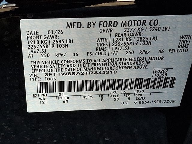 2026 Ford Maverick Lariat