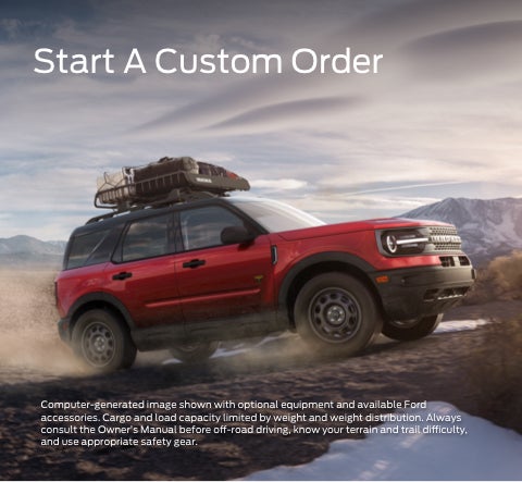 Start a custom order | Gentilini Ford Inc in Woodbine NJ
