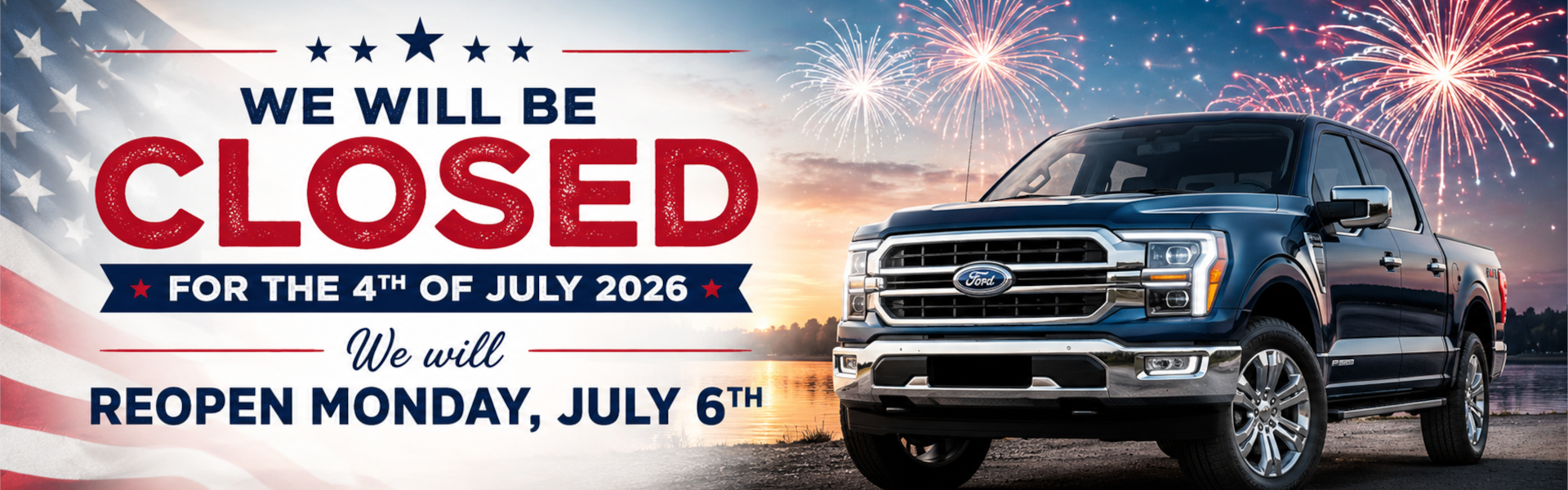Holiday Hours for July 4th