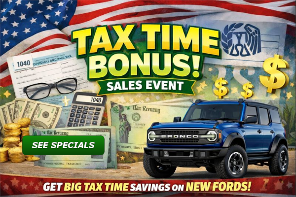 Gentilini Ford Tax Time Bonus Sales Event