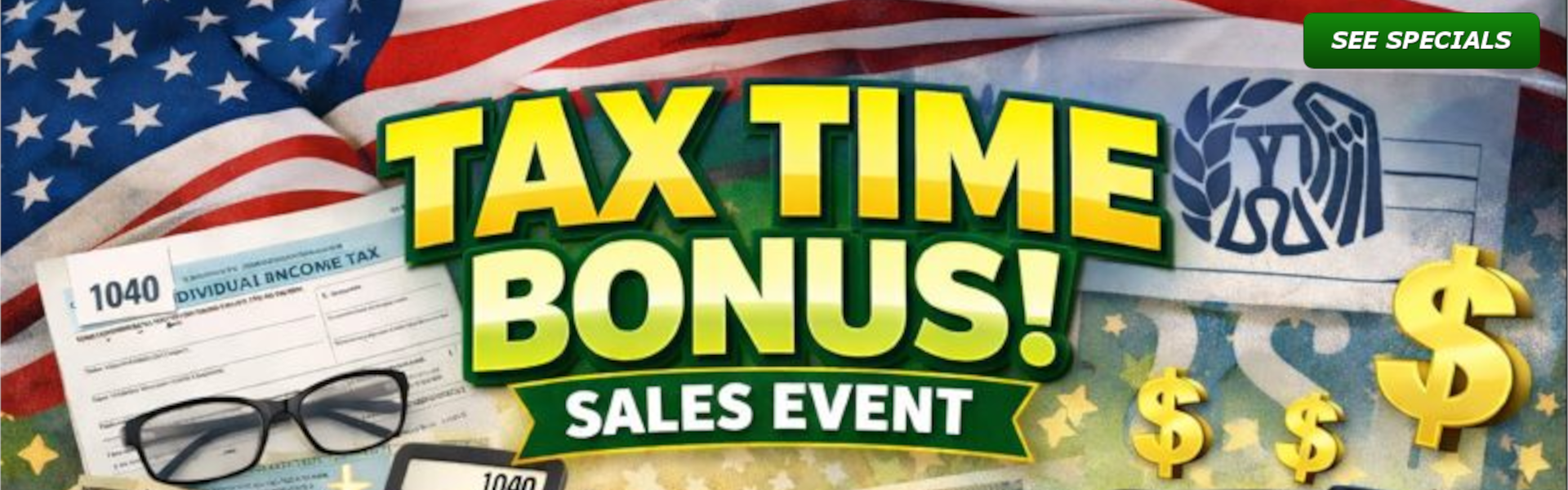 Gentilini Ford Tax Time Bonus Sales Event